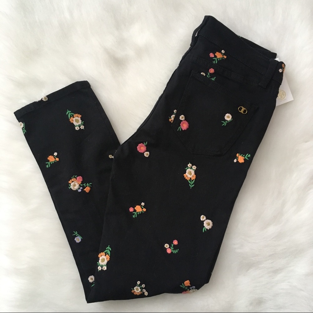 Tory Burch Brindle Skinny Capri Jean, Size 25 - Picture 4 of 8
